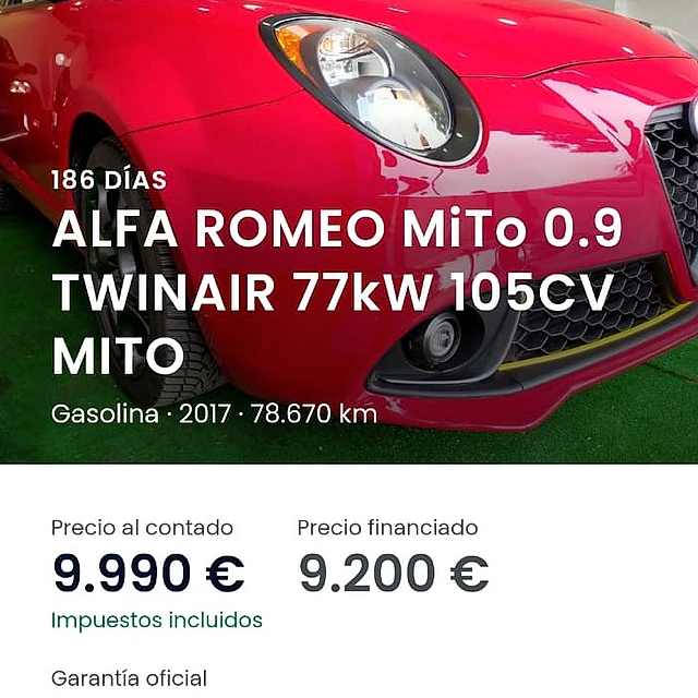 Talleres San Isidro carros en venta alfa Romeo