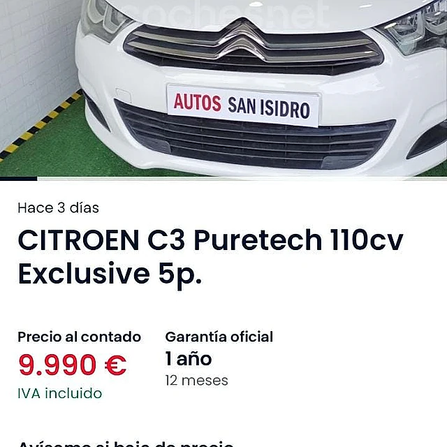 Talleres San Isidro carros en venta C3